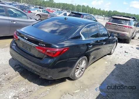 2019 Infiniti Q50 3.0T Luxe z USA, uszkodzony, nr VIN JN1EV7AP3KM519280